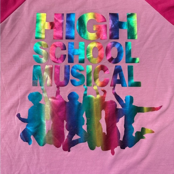 Y2K High School Musical Disney Nightgown Long Sleeve Kids Size Large 10/12 - Picture 3 of 8